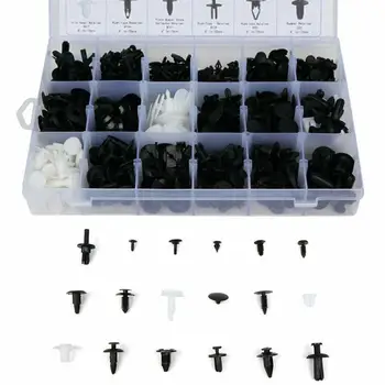 

Nylon Clips Black/White Car Retainer Assortment For Nissan Subaru Toyota