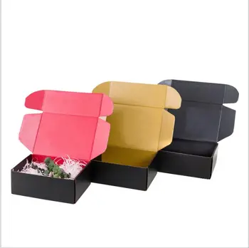 

5pcs Large Corrugated Box Post Mailer Box For Transport Thicken Three-layer corrugated paper Packaging Boxes