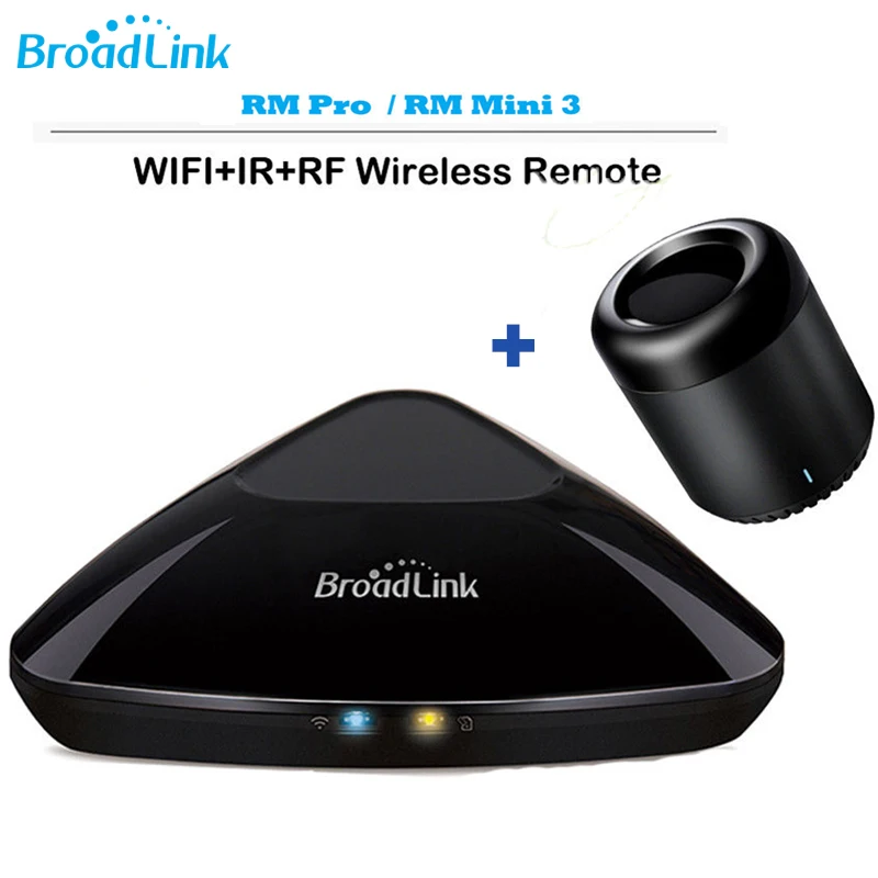 Broadlink оригинальный RMPro + Mini 3 WiFi IR RF пульт дистанционного управления работа с Alexa