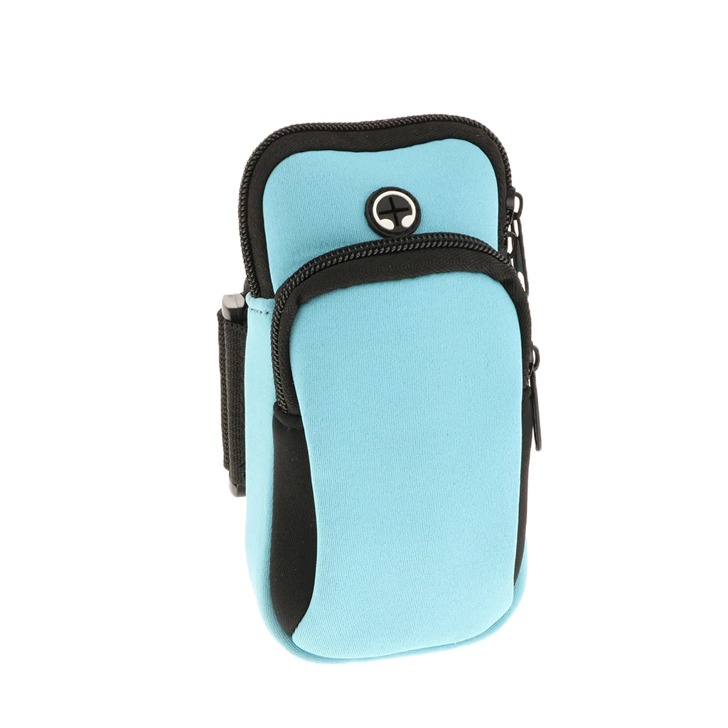 Sport Arm Bag Water Resistant Mobile Phone Holder Gym Waistband Skin-friendly Breathable