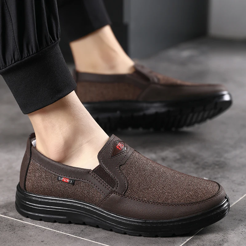 

2021 Men Shoes Loafers Canvas Shoes Men Lovers Printing Flat Tenis Masculino Non-Leather Casual Walking Shoes Handmade Sneakers