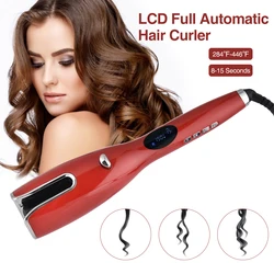 Automatic Curling Iron Air Curler Wand Curl 1 Inch Rotating Magic Curling Iron Salon Tools Auto Hair Curlers Dropshipping