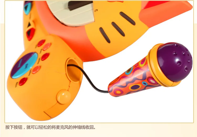 B. Toys mouthcat пианино детская игрушка пианино Раннее детство развивающая игрушка