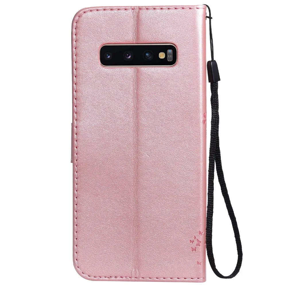 Flip phone Case For Samsung Galaxy S4 S5 S6 S7 Edge S8 S9 S10 E Plus 5G C5 C9 Pro PU Leather+ Wallet Cover