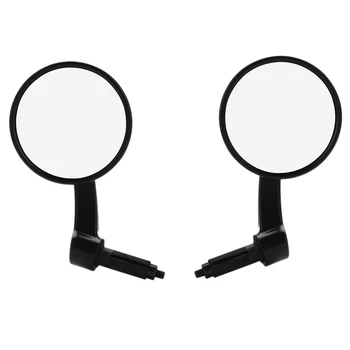 

17mm Diameter Round Motorcycle Rear View Mirrors Handle Bar End Cafe Racer for SPORTSTER 883 1200 XL X48 Street 750 Dyna