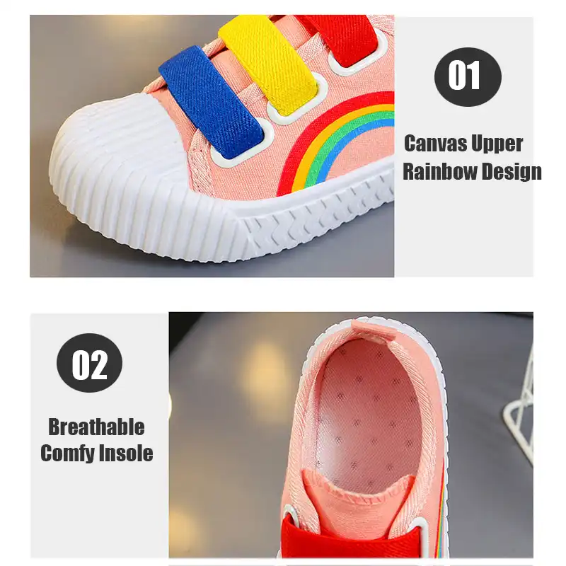 boys rainbow shoes