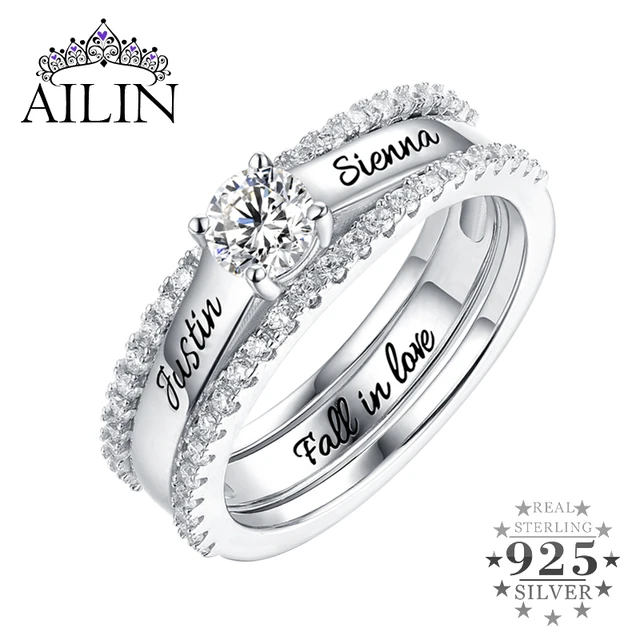 SC Classic Platinum Plated Couple Rings| Alibaba.com