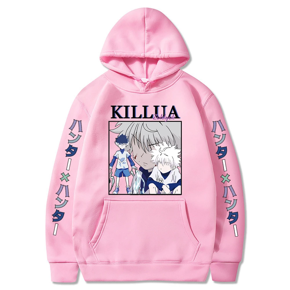 Waliicorners Long Sleeve Tops Kawaii Killua Zoldyck Streetwear Anime Hunter X Hunter Hoodies 11 H0b2287e8dc1743a4b32d8f42f7f40c31J
