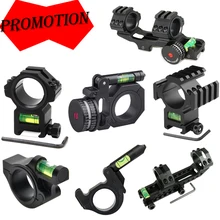 24,5 мм/25,4 мм/30 мм интегральный охотничий прицел Ar15 Ak 47 кронштейн оптический прицел с индикатором угла Пузырькового Уровня Пикатинни