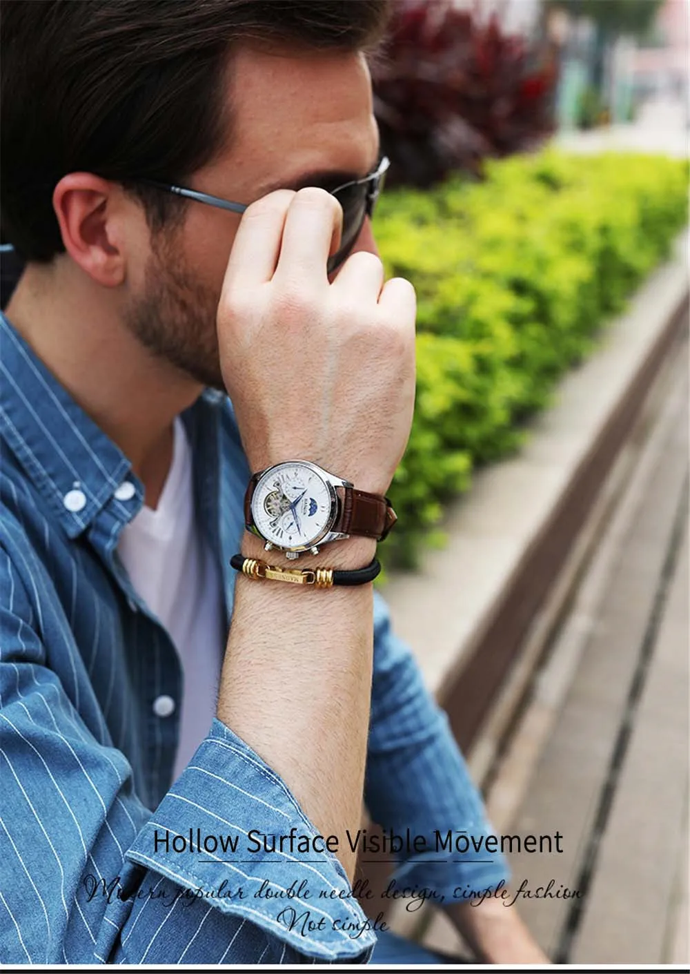 Автоматические механические наручные часы мужские HAIQIN мужские s часы лучший бренд класса люкс военные Tourbillon спортивные часы полная сталь relogio masculino