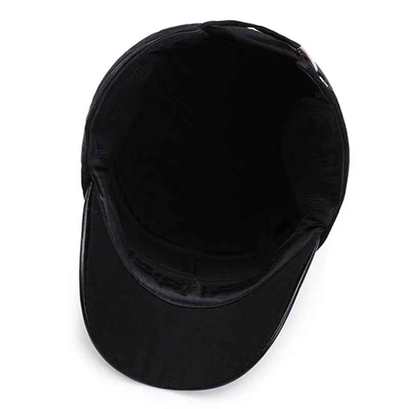 Snapback Кепка SILOQIN зимняя Вельветовая теплая армейские военные шапки для взрослых мужская плоская кепка s регулируемый размер мужская шапка с наушниками папа шляпа