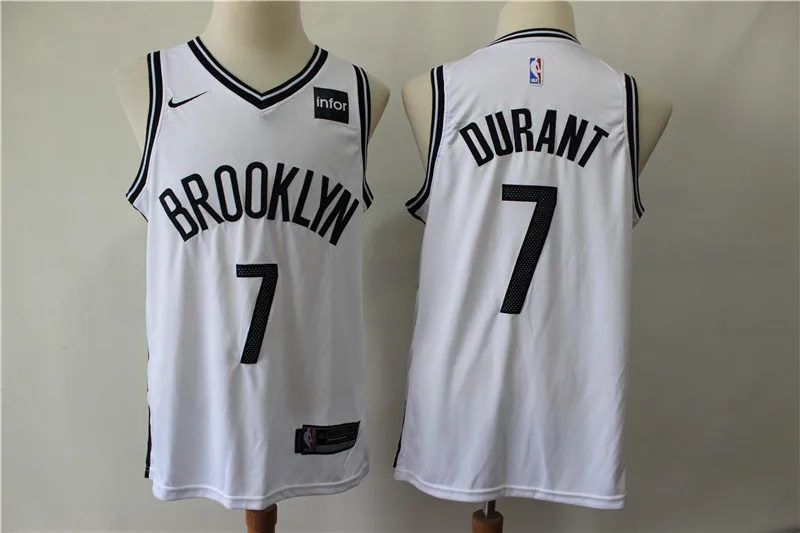 1 /20 City Edition Men's Brooklyn#7 Kevin#11 Kyrie new season Jersey - Цвет: 1