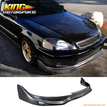 

Fit For 99 00 HONDA CIVIC JUN-STYLE FRONT BUMPER LIP PU