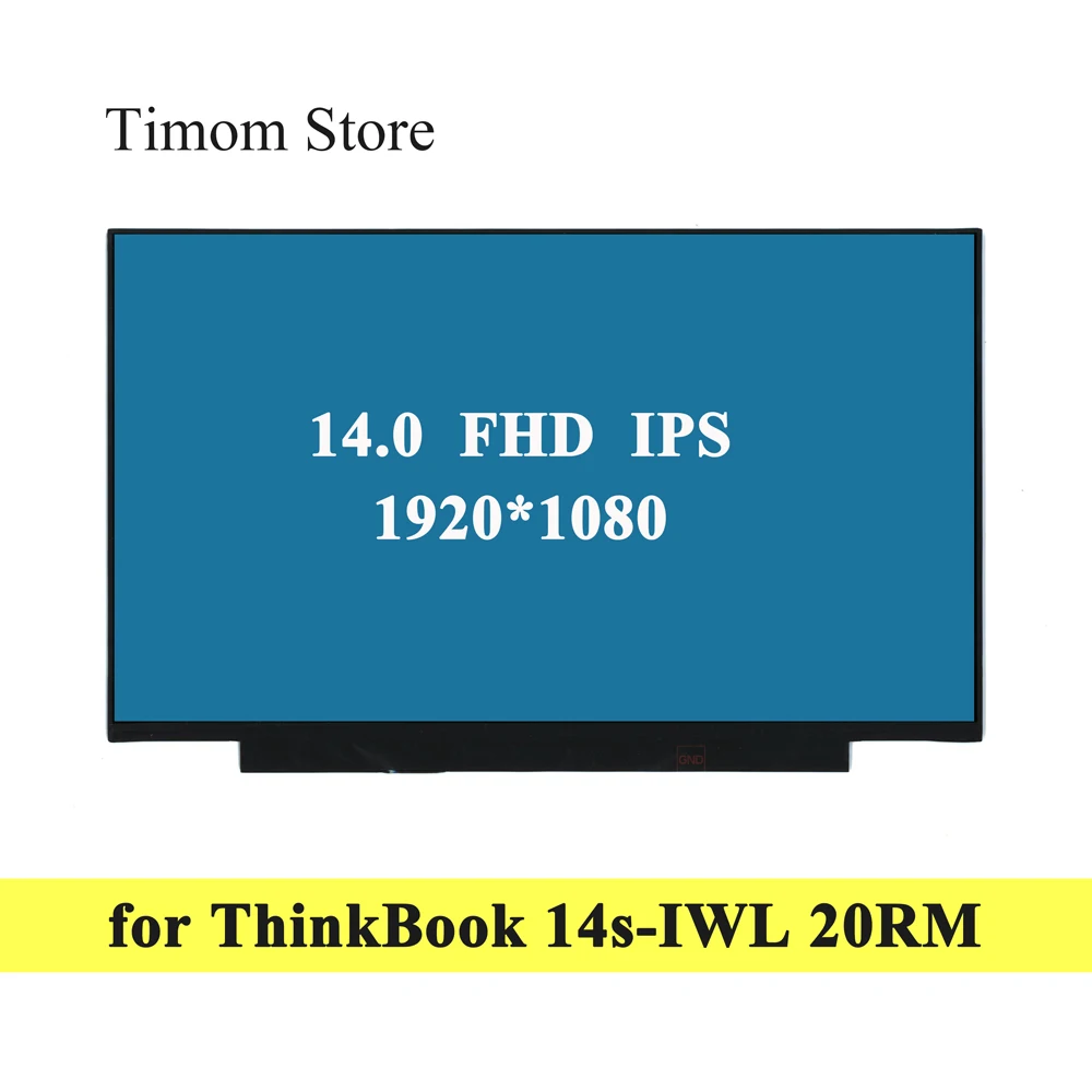 Матрица ЖК экрана для ноутбука Lenovo ThinkBook 14s IWL 20RM 14 0 дюйма 30 контактов 1920*1080 TN IPS Full HD