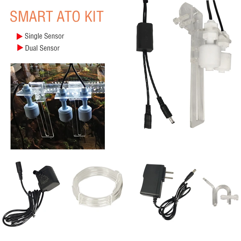 

Aquarium Auto ATO Automatic Top Off System Dual Sensor Water Filler water Level Controller Fish Tank Auto Aqua add Water Pump