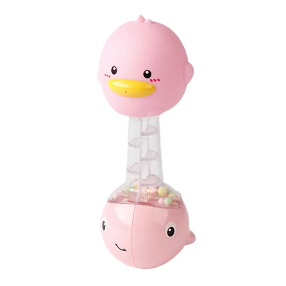Pink Детские игрушки для ванной комнаты, игрушки для плавания, цветная мягкая плавающая резиновая утка, Сжимаемый писклявый звук, игрушка для купания для малышей, Игрушки для ванны 9 - Цвет: Pink