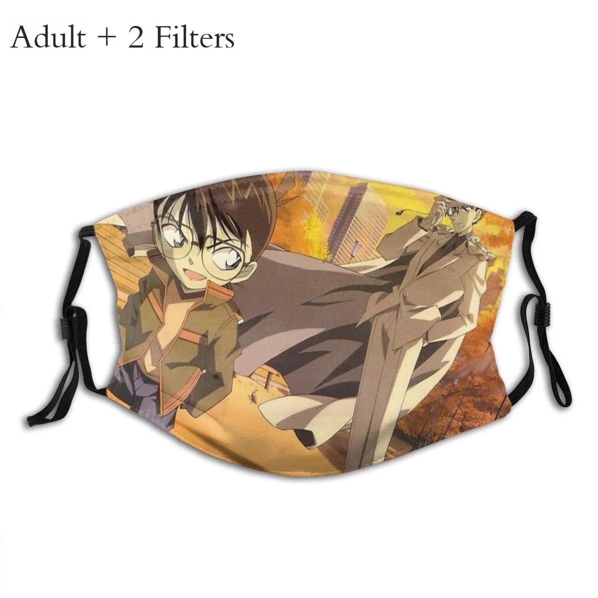 Тканевые Маски для комиксов Detective Conan Comics Anime Kudo Shinichi конанов и искусственных