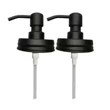 2 шт. бутылочный насос, полезный практичный насос для лосьона из нержавеющей стали, ручной насос, насадка для дезинфицирующего средства для рук, пресс-насос, дозатор лосьона, насос