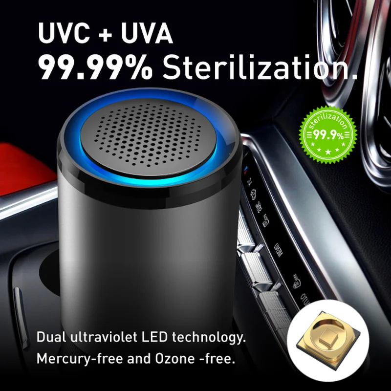 

Mini portable wearble Air cleaner for home/car aromatherapy function 13 hepa filter car air purifier,usb, Vehicle Power Supply