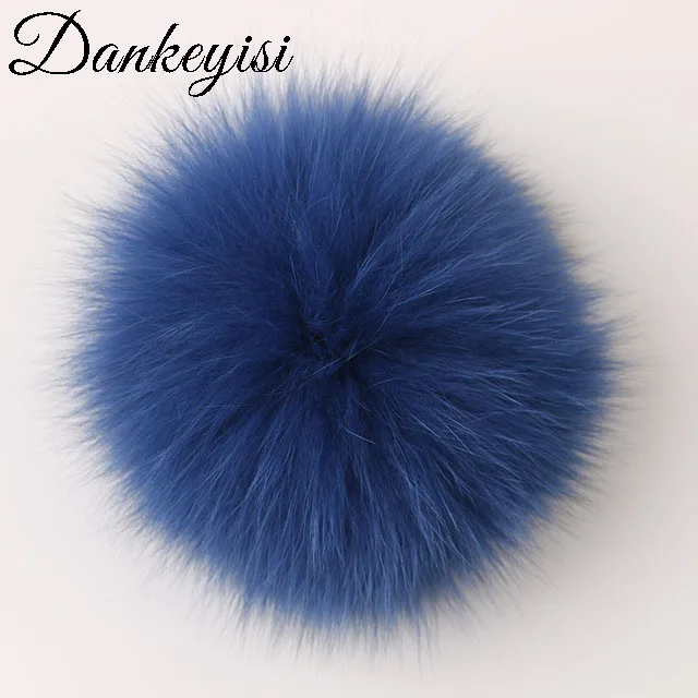 Помпон DANKEYISI из натурального меха лисы помпон норки Меховые помпоны для шапок