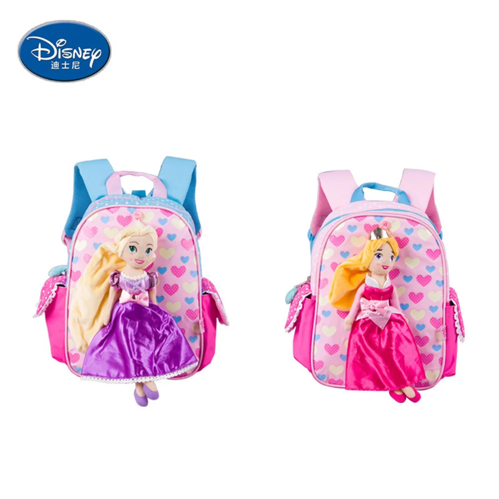 

Disney Cute Kids Toddler School Bags Backpack Children Kindergarten Schoolbag 3D Cartoon Bag for Girls Boys mochila infantil