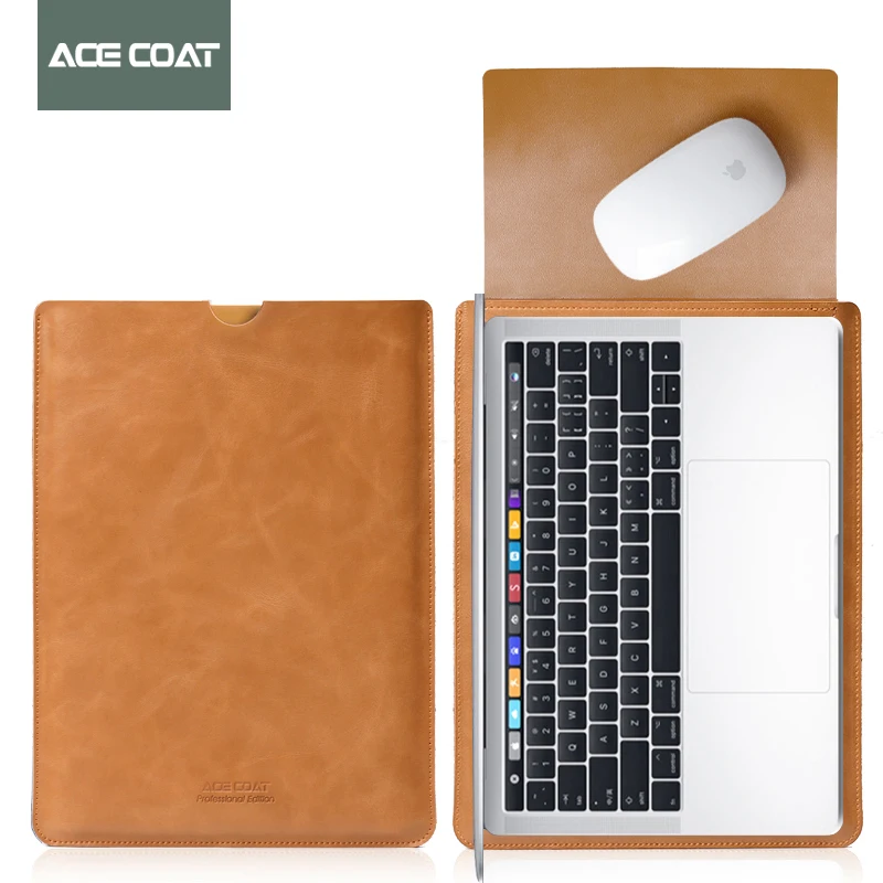 Сумки из спилка 13 дюймов для 2020 М1 Macbook Air Pro 12 15 16 сумка ноутбука чехол 6 сумка-чехол