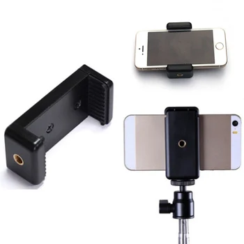 

New Stand Universal mobile Cell Phone Clip Bracket Holder for tripod/monopod Stand For Phone iPhone Samsung Galaxy