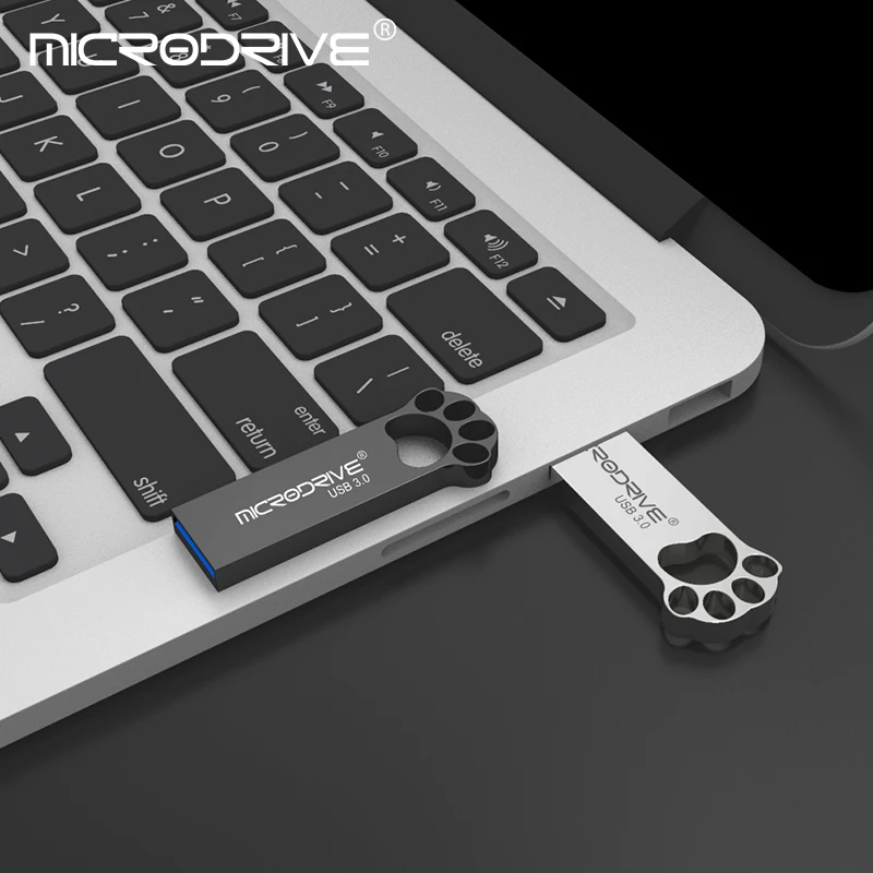 Cat claw metal USB 3.0 flash drive 16GB 32GB Pen drive waterproof pendrive 64GB 128GB thumb U disk memory Stick Gift usb flash drive,flash drive