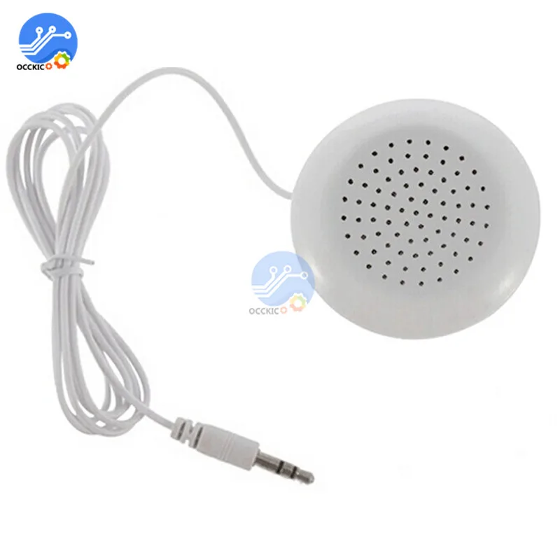Портативный 3 5 мм Подушка динамик для MP3 MP4 CD iPod телефон белый новый|speaker for mp3|speaker
