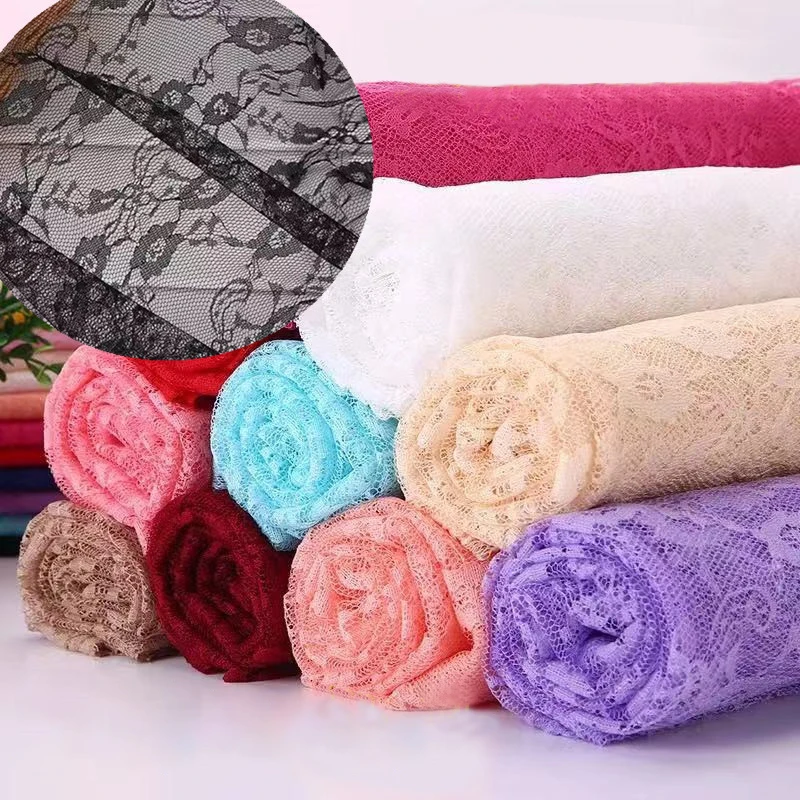 100% Polyester Mesh Lace Fabric Flower Pattern For Sewing Doll Clothes And Dress TJ1209 | Дом и сад