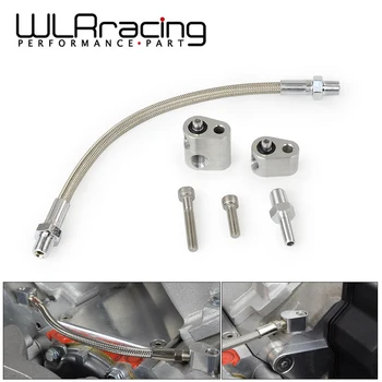 

Aluminum alloy Throttle Cylinder Body Bypass Hose Kit Coolant Crossover FOR LS1 Engine 551675 Steam Port Fits For all GM series