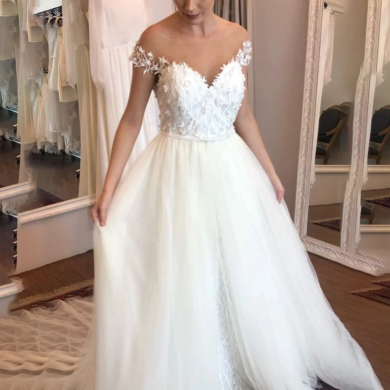 

Women's Dress Ladies Off Shoulder Fashion Party Evening Elegant Prom Long Wedding