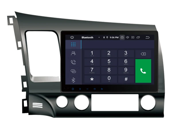 NaweiGe 10,1 дюймов Android Восьмиядерный 9,0 PX5 4+ 32 ГБ Автомобильный dvd для Honda Civic 2006-2011 Авторадио gps навигация автомобильный Радио стерео