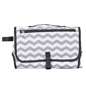 

Waterproof Baby Floor Mat Nappy Diaper Changing Portable Foldable Mat Baby Care Removable Bullet Hanger Handle Design