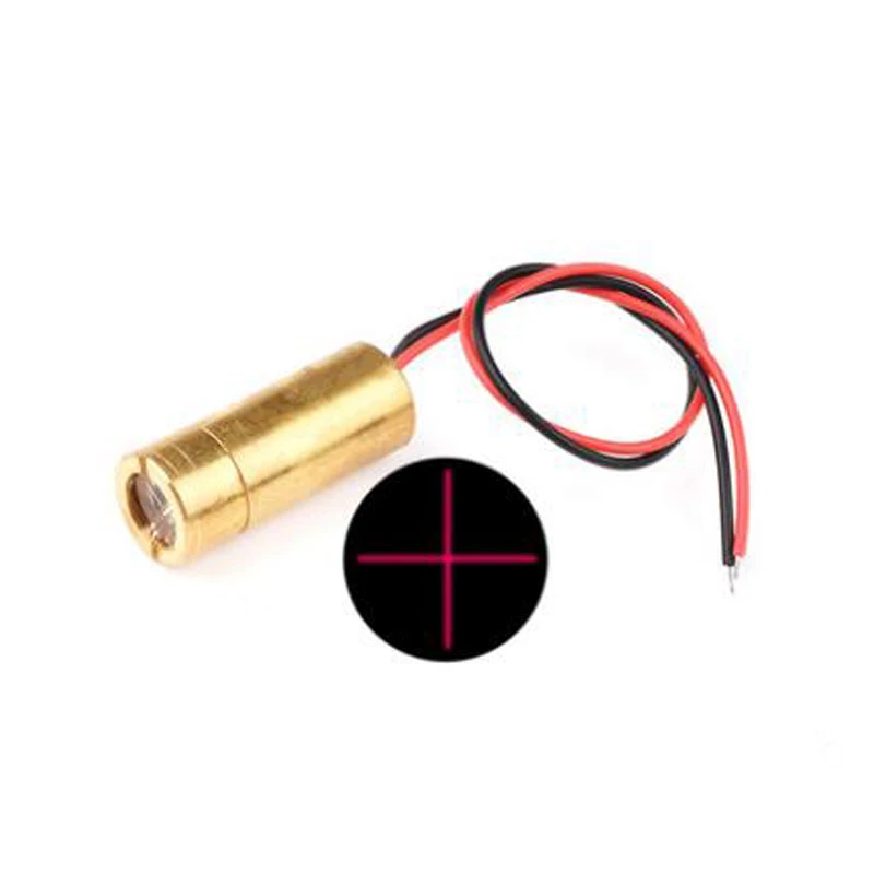 650nm 5mW 3V 5V 12V Dot Cross Line Red Laser Head Industrial Grade Laser Module