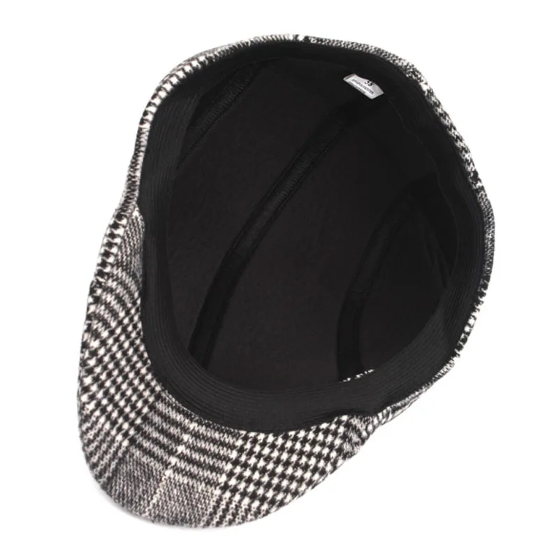 Stripe Ivy Gatsby Flat Cap Hats Golf Driving Sun Mens Womens Berets Newsboy Caps boina masculina Visors