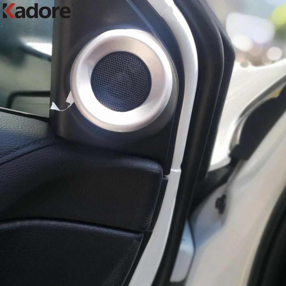 For Honda CRV CR-V 2017 2018 2019 2020 2021 Audio Ring Door Speaker Decoration Circle Cover Trim Accessories Car Stickers | Автомобили и
