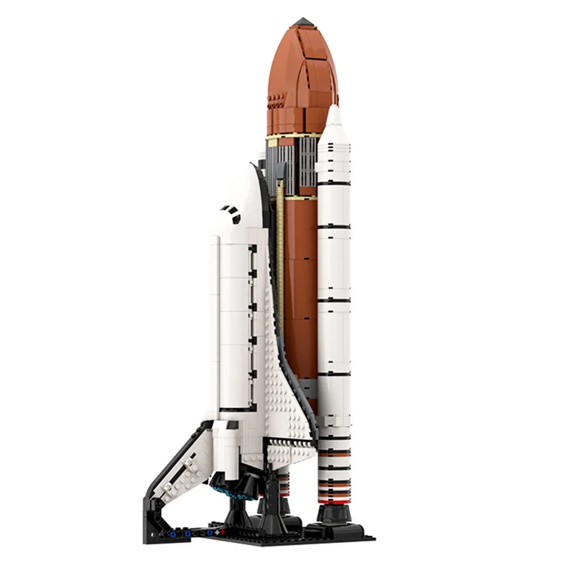 Moc toy to assemble space shuttle star assembly blocks compatible with high technology for children present | Игрушки и хобби