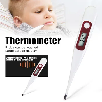 

Adult / Child / Elderly / Pet Digital Underarm Oral Thermometer LCD Display Measurement Precision High Lightweight and SafeTP899