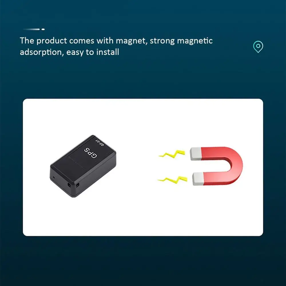  GF07 Mini Tragbare Magnetische Tracking Gerät Verbesserte GPS Locator mit Starker Magnet Locator Sy