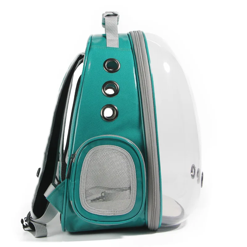 Dog Backpack Space Capsule New Pet Space Cat Pack Chest Half Full Transparent Backpack Dog Creative Shoulder Pet Bag