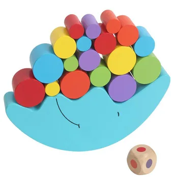 

Montessori Educational Wooden Toys For Children Balancing Training Educational Toys Building Blocks Children Balancing Toys