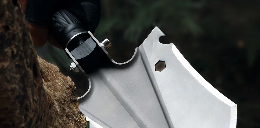 Xiaomi Nextool Multi-function Shovel Practical Survival Folding Tool For Camping Wrench Screwdriver description image 9