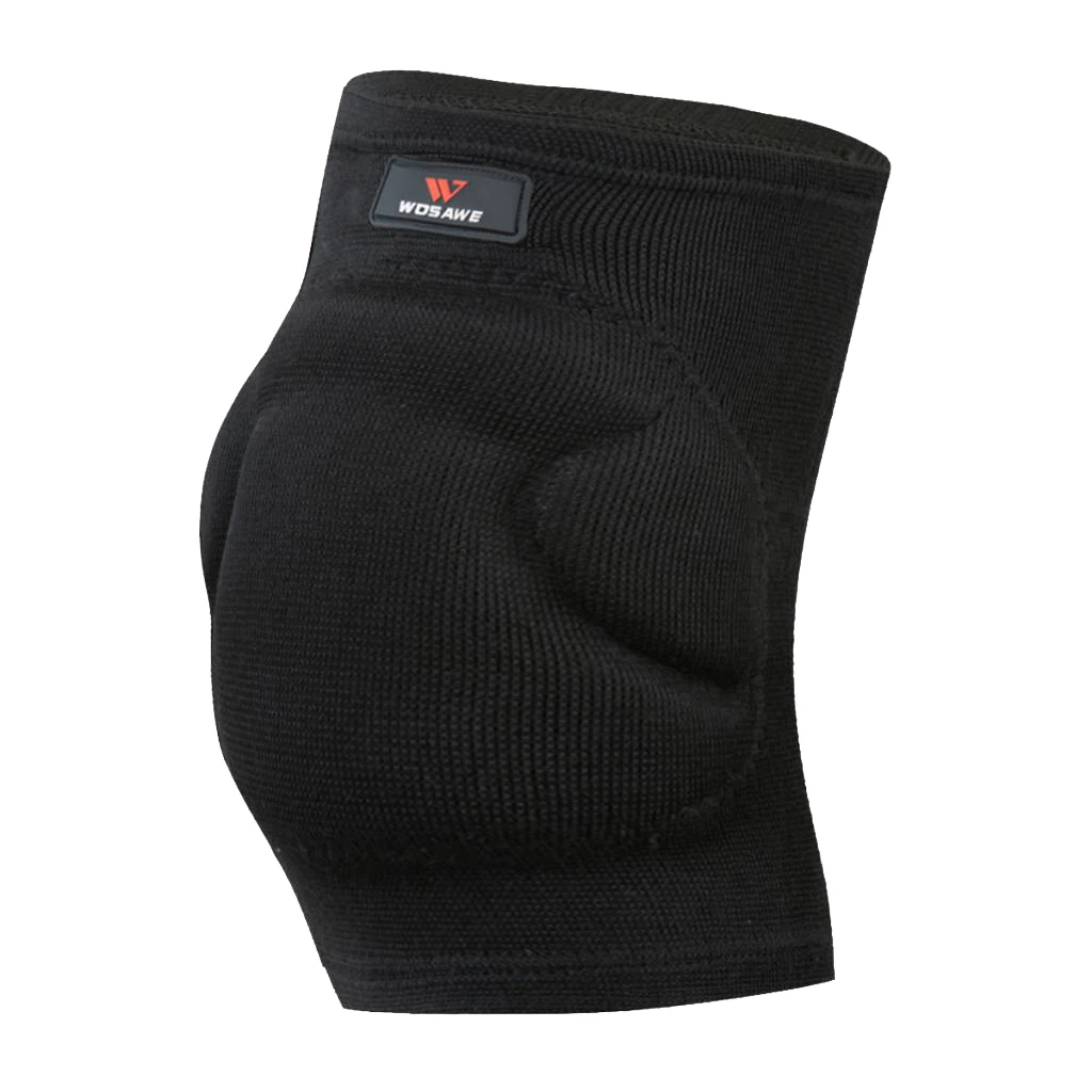 Unisex Knee Brace Support Compression Sleeves, Breathable Leg Wraps Pads for Running, Basketball, Running, Workout Black