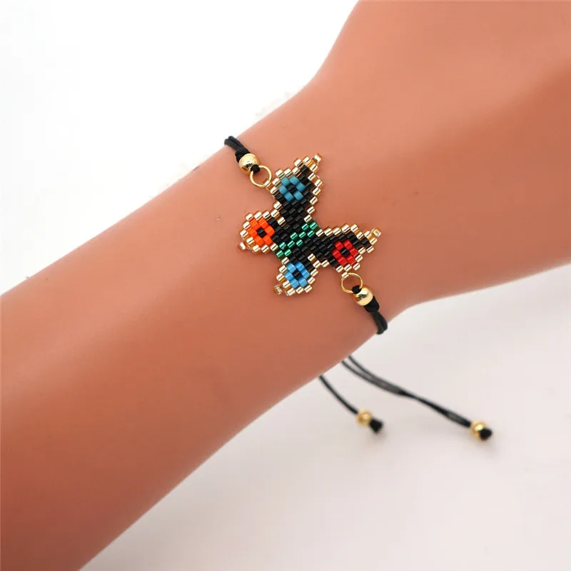 Браслет для женщин MIYUKI Pulseras Mujer сглаза браслеты Delicas miyuki ювелирные изделия золото ручной работы подарок