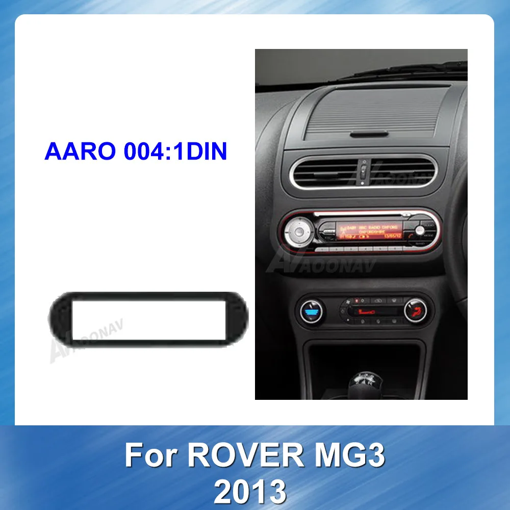 One Din Car Auto Radio Frame Fascia for ROVER MG3 2013 refitting DVD frame Audio Dash CD Fitting Panel Adaptor Trim | Автомобили и