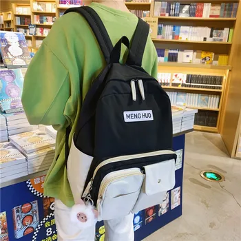 

Brand Original Design College Students' Backpack Junior High School Students' School Backpack