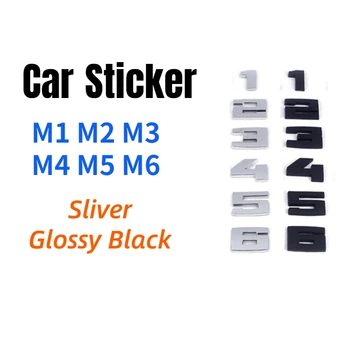 

Silver and Glossy Black Plastic For BMW M Power Logo M1 M2 M3 M4 M5 M6 E30 E36 E39 E46 E60 E90 F10 F20 F30 G01 G30 X1 X3 X5