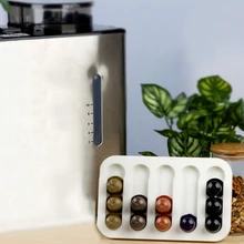 

Coffee Pod Rack Wall Mounted Acrylic Capsules Holder Coffee And Tea Pods Storage Organizer For Nespresso Capsules Home Supplies
