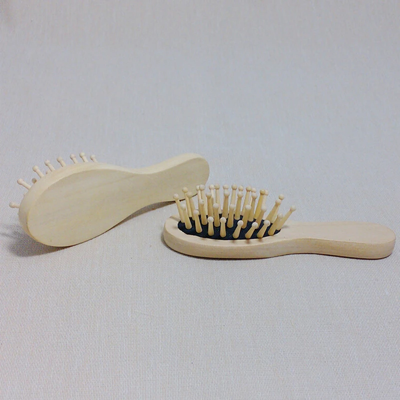 1Pc Spa Massage Comb Brushes Antistatic Wooden Paddle Brush Wood Bamboo Hair Care Combs Styling Tools 3